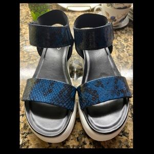 Franco Sarto low platform wedge sandal